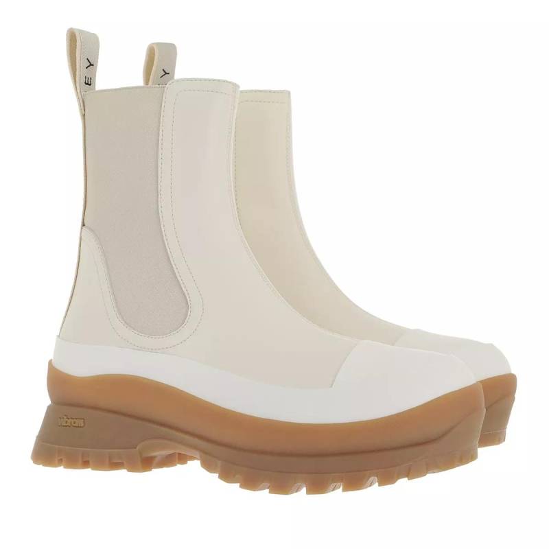 Stella McCartney Boots & Stiefeletten - Chealsea Boots Trace - Gr. 36 (EU) - in Creme - für Damen von Stella Mccartney