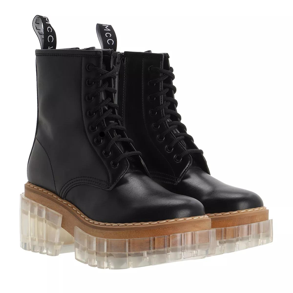 Stella McCartney Boots & Stiefeletten - Emilie Military Boots - Gr. 36 (EU) - in Schwarz - für Damen von Stella Mccartney