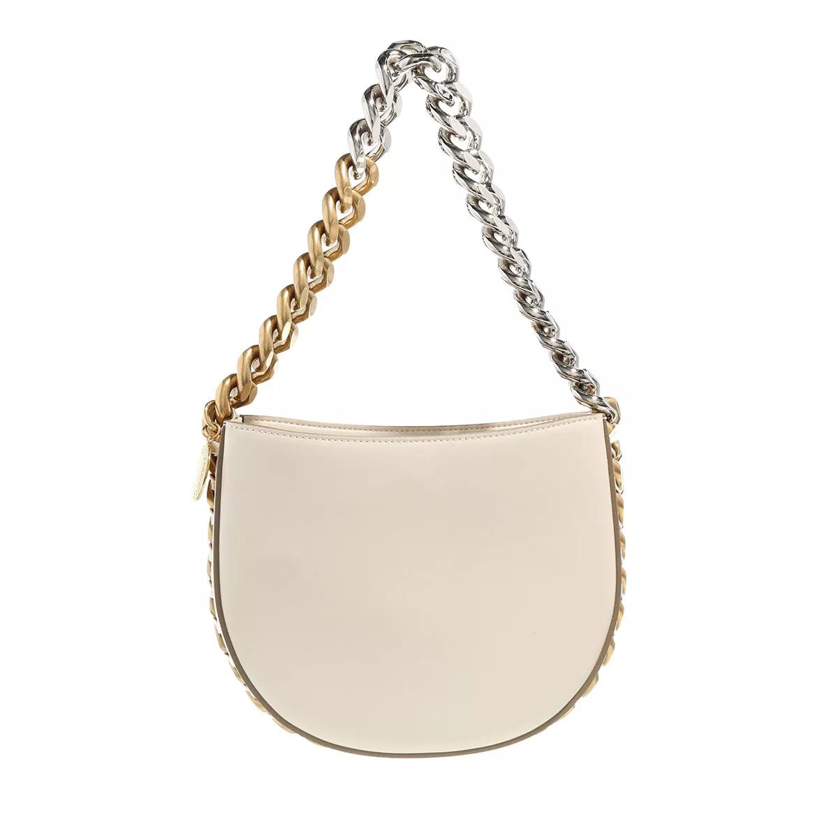 Stella McCartney Henkeltasche - Frayme Satchel Bag - Gr. unisize - in Beige - für Damen von Stella Mccartney