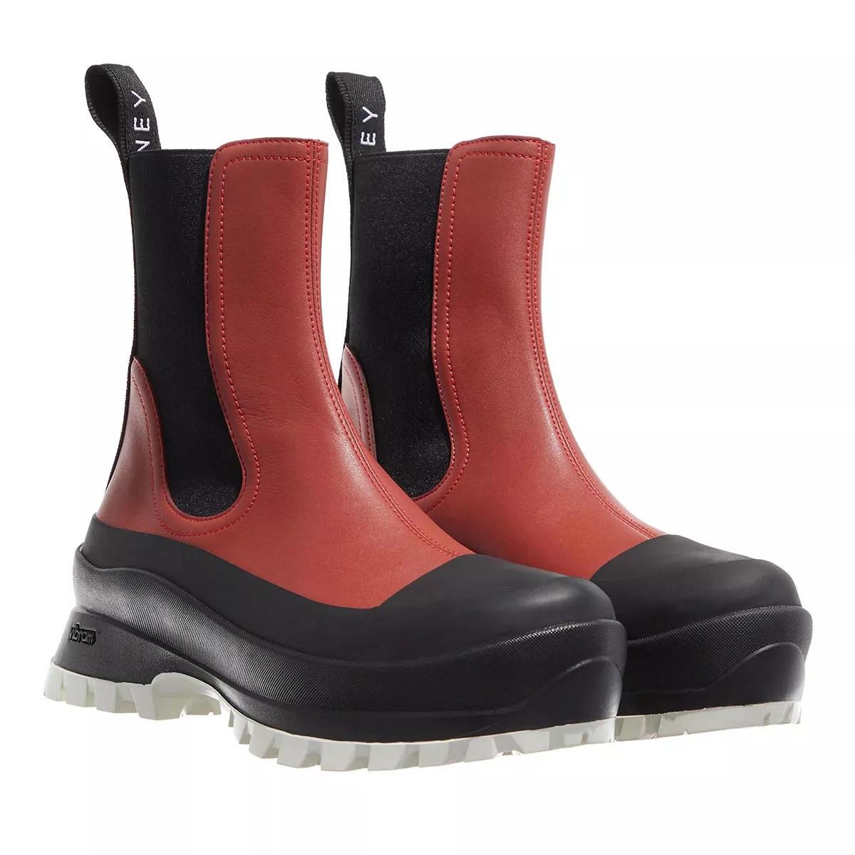 Stella McCartney Boots & Stiefeletten - Trace Chelsea Boots Sporty - Gr. 39 (EU) - in Braun - für Damen von Stella Mccartney