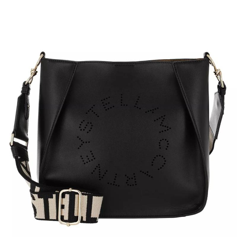 Stella McCartney Umhängetasche - Logo Shoulder Bag - Gr. unisize - in Schwarz - für Damen von Stella Mccartney