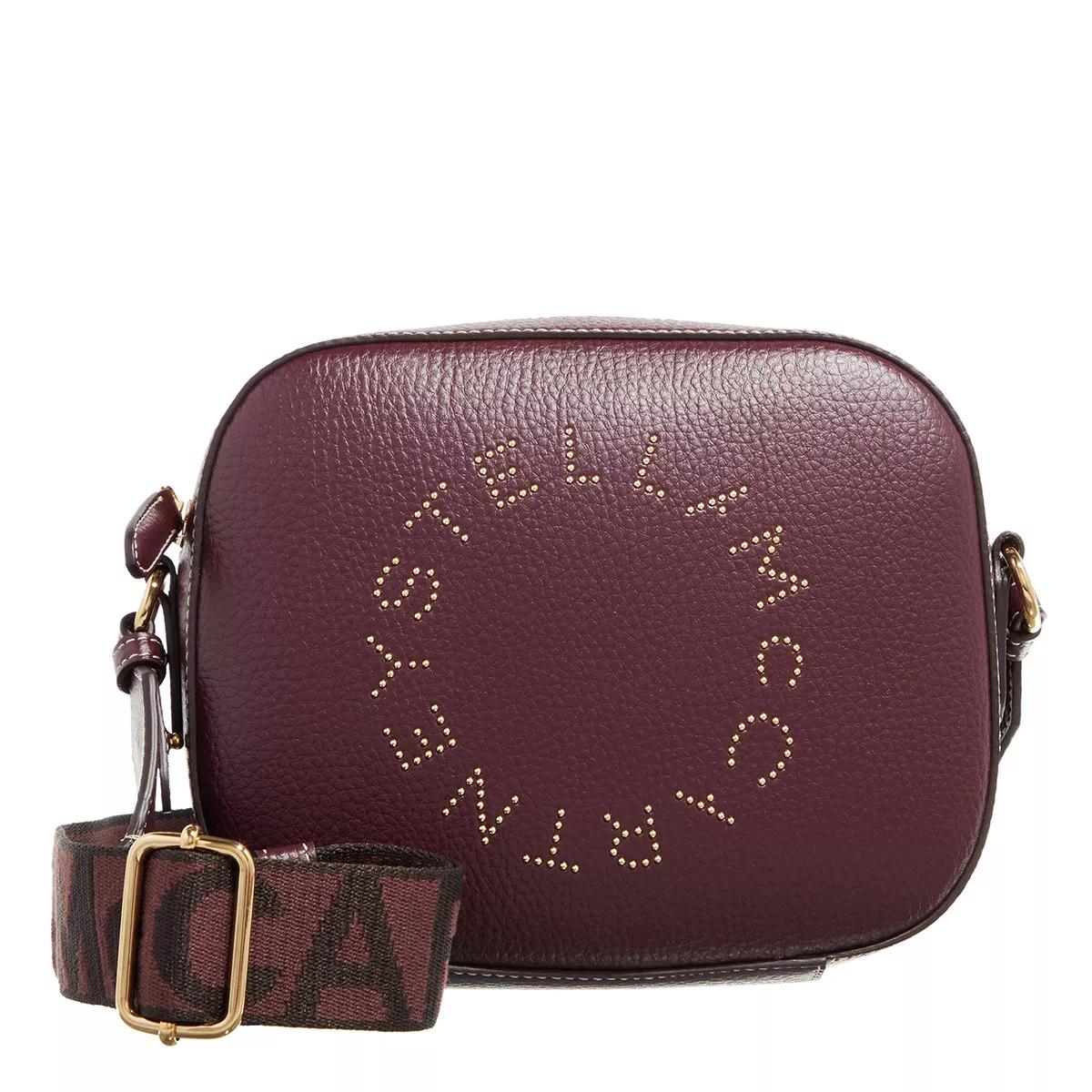 Stella McCartney Umhängetasche - Small Camera Bag Logo - Gr. unisize - in Violett - für Damen von Stella Mccartney