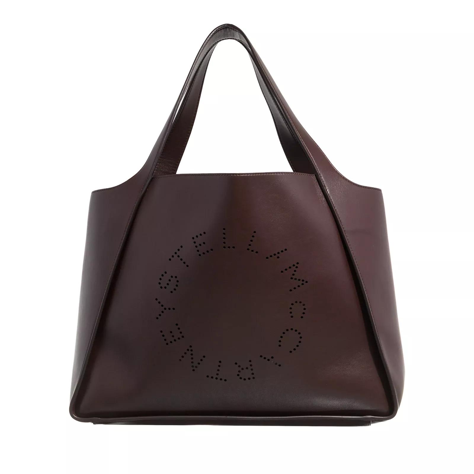 Stella McCartney Henkeltasche - Tote Logo Alter Mat - Gr. unisize - in Braun - für Damen von Stella Mccartney