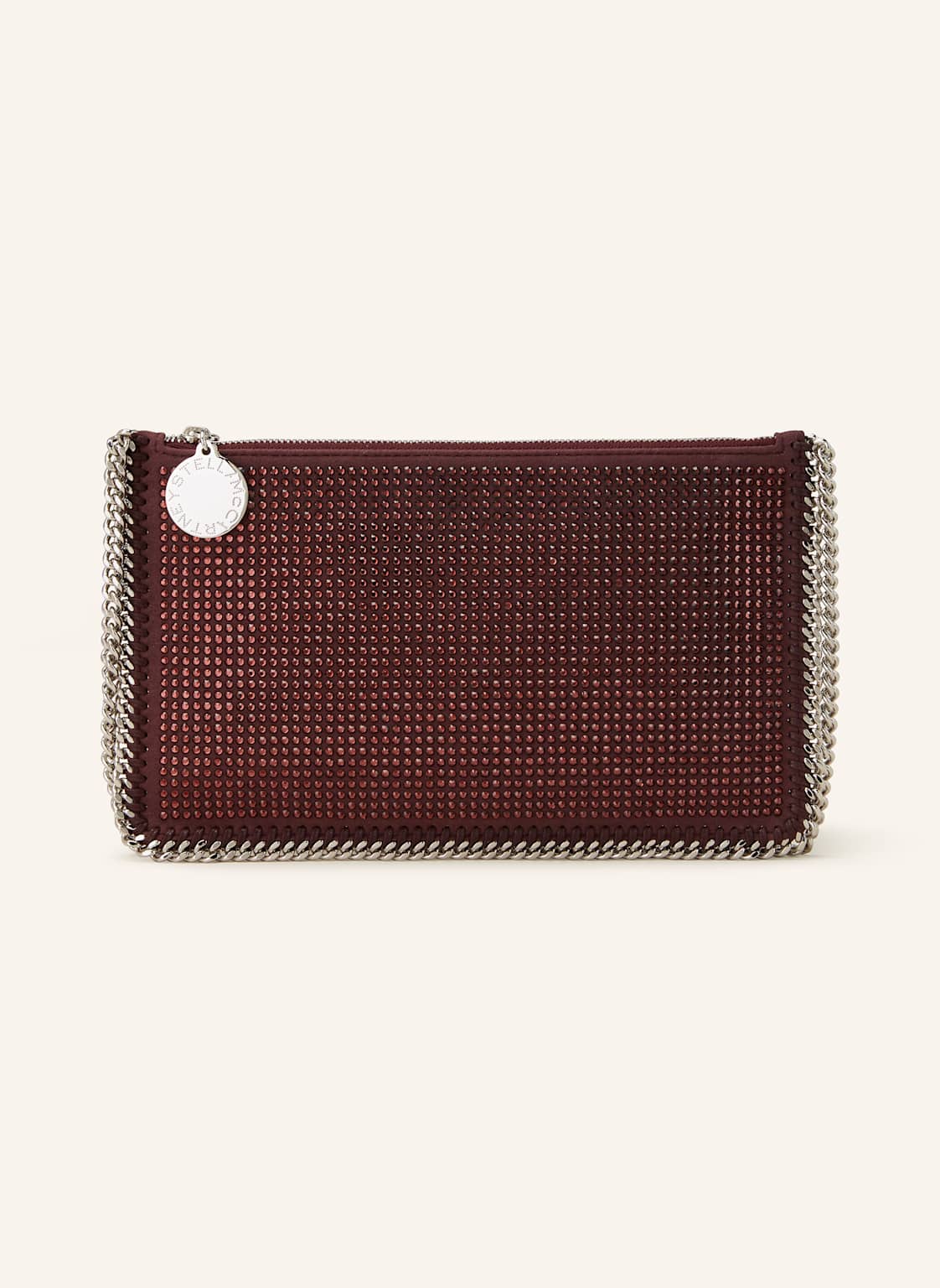 Stella Mccartney Handtasche Falabella Mit Schmucksteinen rot Stella Mccartney Handtasche Falabella Mit Schmucksteinen rot von Stella Mccartney