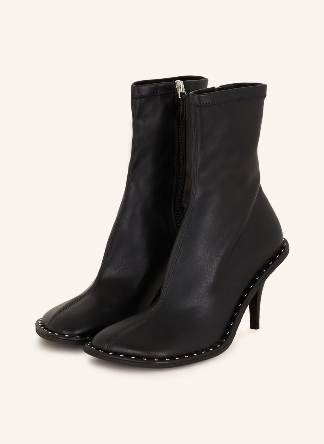 Stella Mccartney Stiefeletten Syder Mit Nieten schwarz von Stella Mccartney