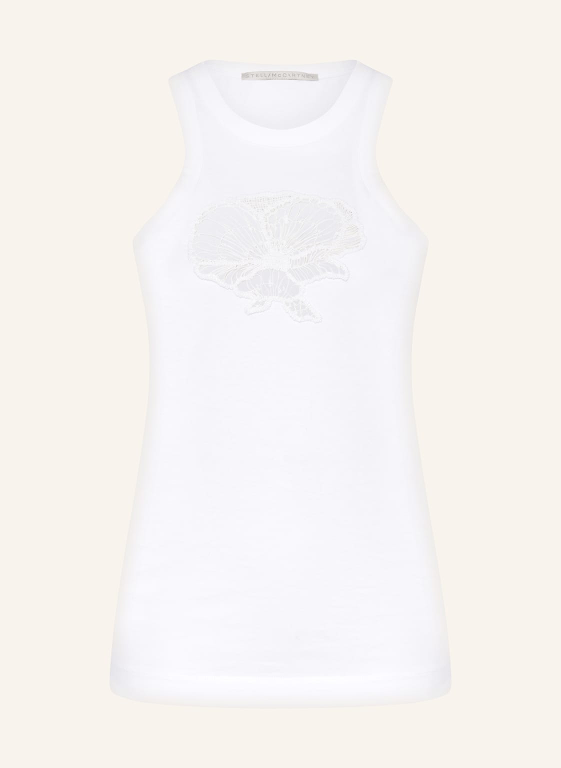 Stella Mccartney Top weiss von Stella Mccartney