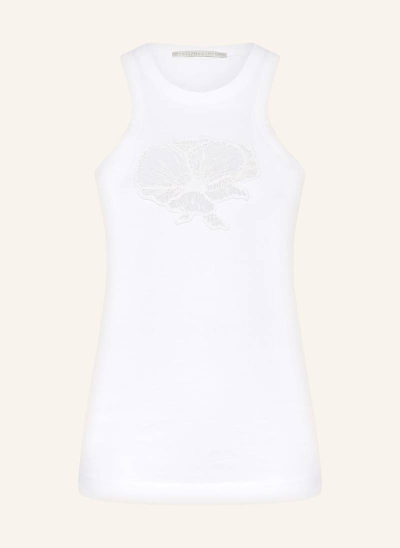 Stella Mccartney Top weiss von Stella Mccartney