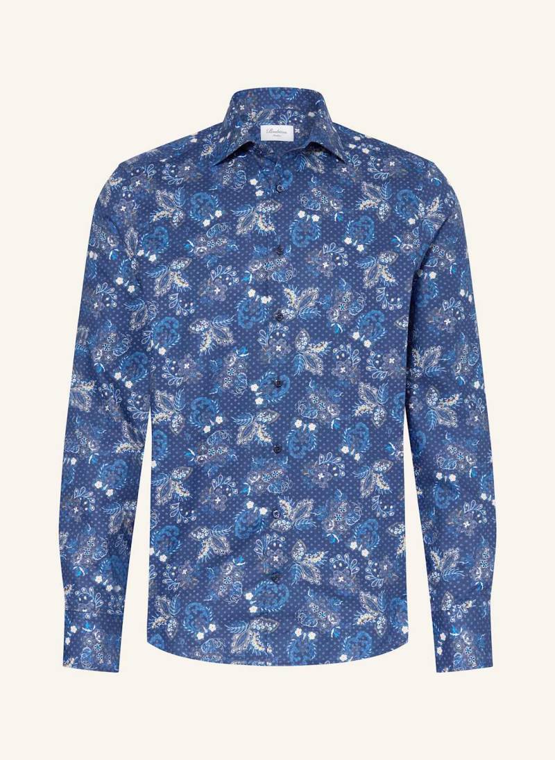 Stenströms Hemd Slimline Fit blau von Stenströms