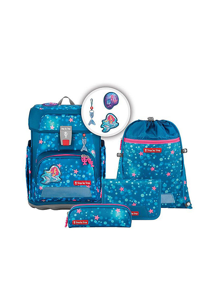STEP BY STEP Schultaschen Set 5tlg CLOUD Mermaid Lola STEP BY STEP Schultaschen Set 5tlg CLOUD Mermaid Lola von Step by Step