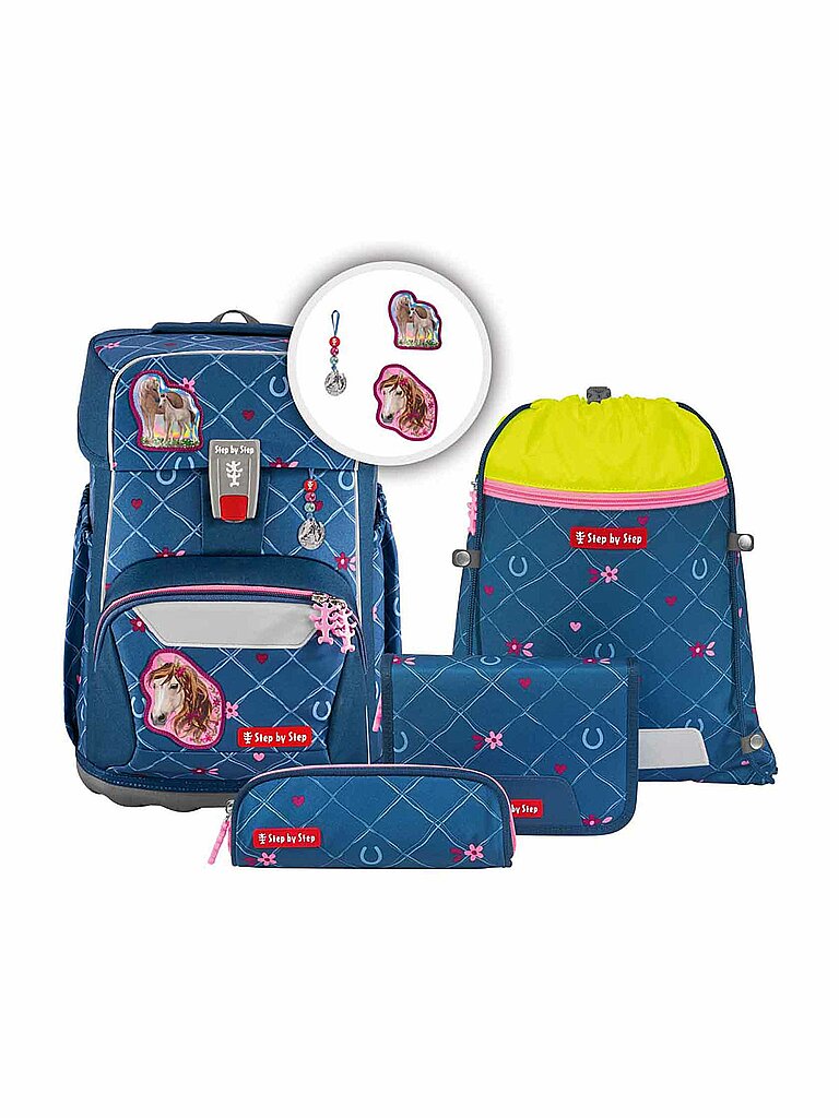STEP BY STEP Schultaschen Set 5tlg GIANT Horse Lima STEP BY STEP Schultaschen Set 5tlg GIANT Horse Lima von Step by Step