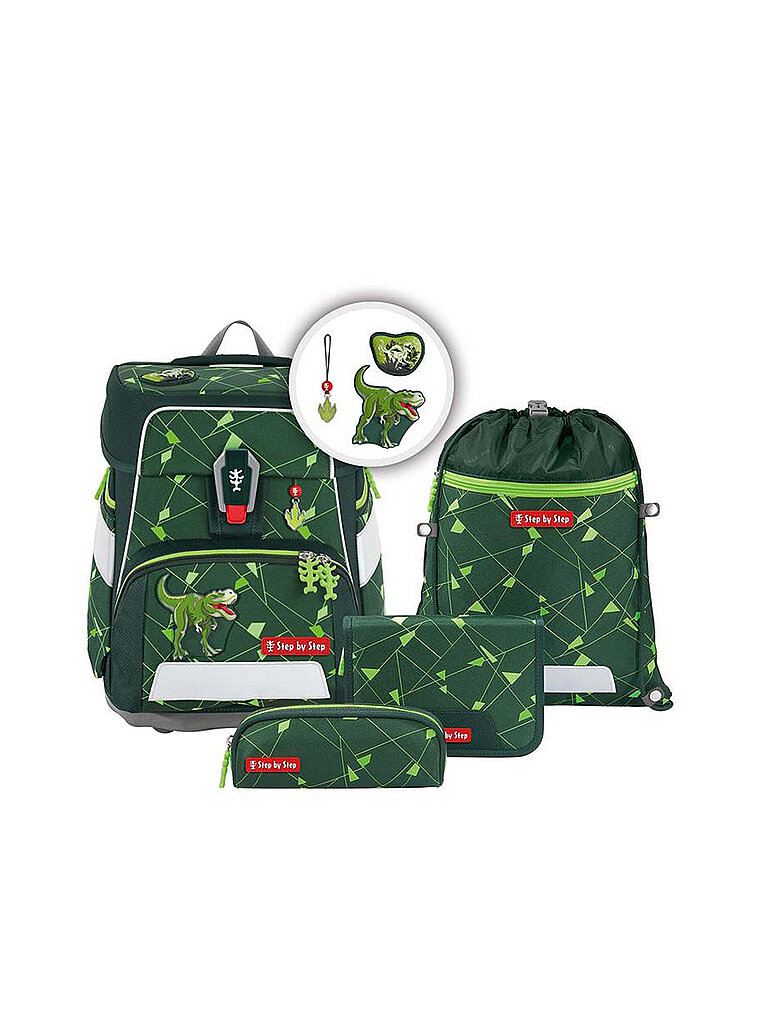 STEP BY STEP Schultaschen Set 5tlg SPACE Shine Dino Night Tyro STEP BY STEP Schultaschen Set 5tlg SPACE Shine Dino Night Tyro von Step by Step