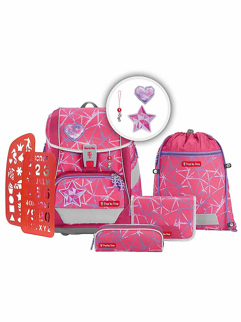 STEP BY STEP Schultaschen Set 6tlg - 2in1 Plus Star Stella STEP BY STEP Schultaschen Set 6tlg - 2in1 Plus Star Stella von Step by Step