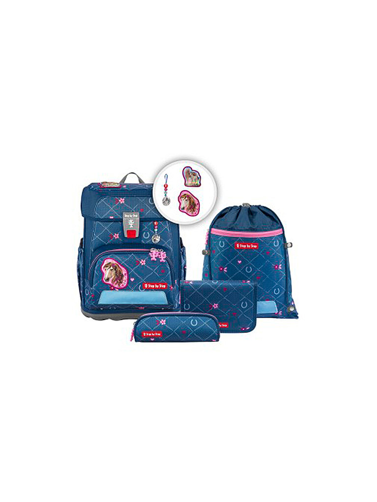 STEP BY STEP Schultaschen Set Cloud 5tlg Horse Lima STEP BY STEP Schultaschen Set Cloud 5tlg Horse Lima von Step by Step