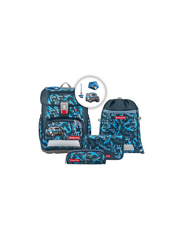 STEP BY STEP Schultaschen Set Cloud 5tlg Police Truck Diego von Step by Step