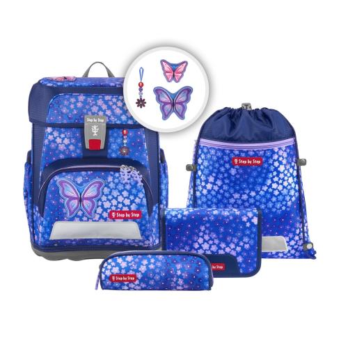 Step by Step CLOUD Schulranzen-Set Butterfly Maja, 5-teilig Step by Step CLOUD Schulranzen-Set Butterfly Maja, 5-teilig von Step by Step