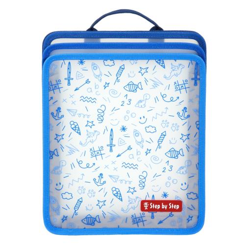 Step by Step Faltbare Heftbox, Blau Step by Step Faltbare Heftbox, Blau von Step by Step