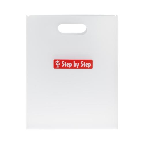 Step by Step Heftbox mit Tragegriff, Transparent Step by Step Heftbox mit Tragegriff, Transparent von Step by Step