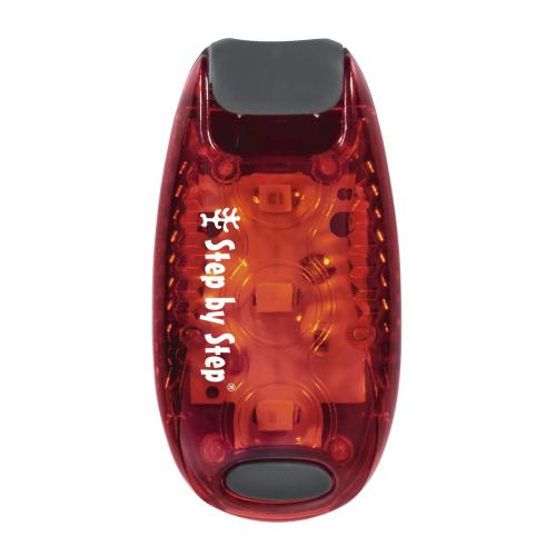 Step by Step LED-Sicherheits-Klemmleuchte, Rot von Step by Step