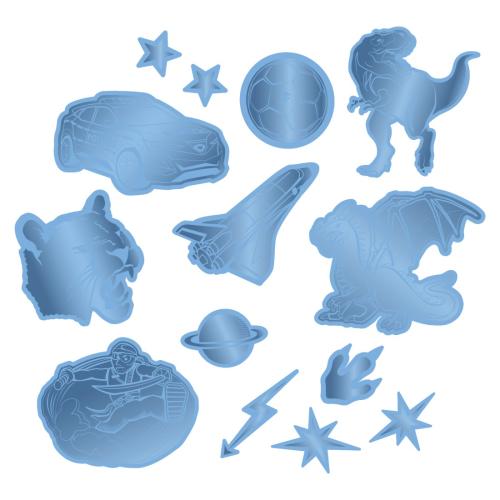 Step by Step Reflektierendes Sticker-Set Blue Step by Step Reflektierendes Sticker-Set Blue von Step by Step
