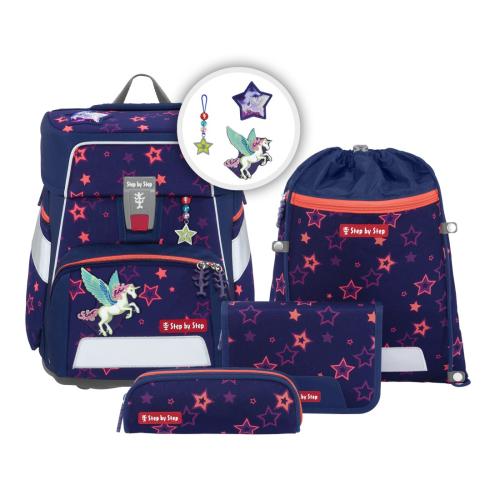 Step by Step SPACE SHINE Schulranzen-Set Pegasus Night Nuala, 5-teilig Step by Step SPACE SHINE Schulranzen-Set Pegasus Night Nuala, 5-teilig von Step by Step