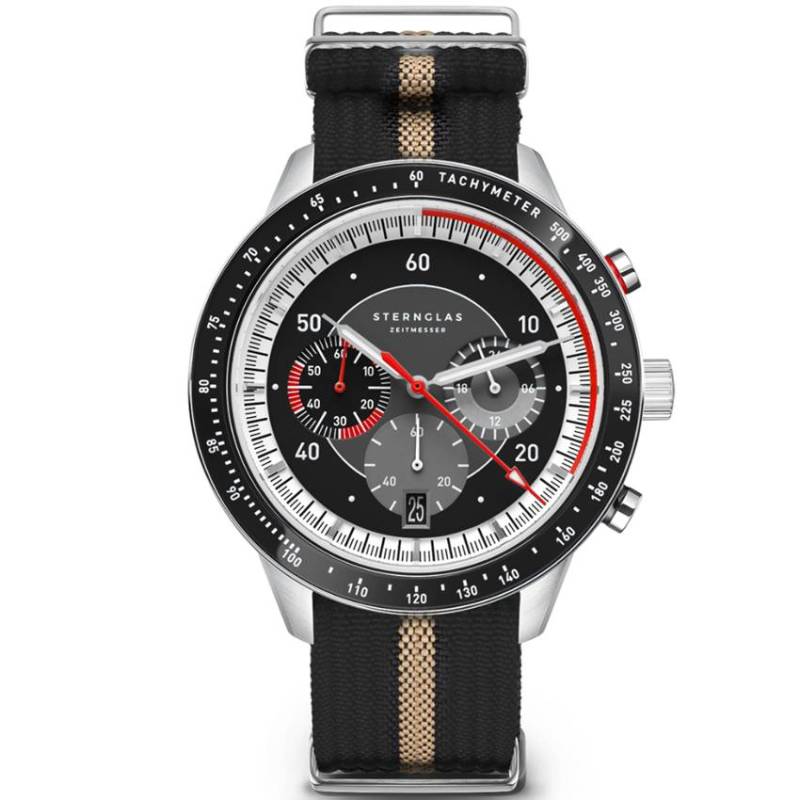 Sternglas S01-TM03-FI09 Tachymeter Herrenuhr von Sternglas