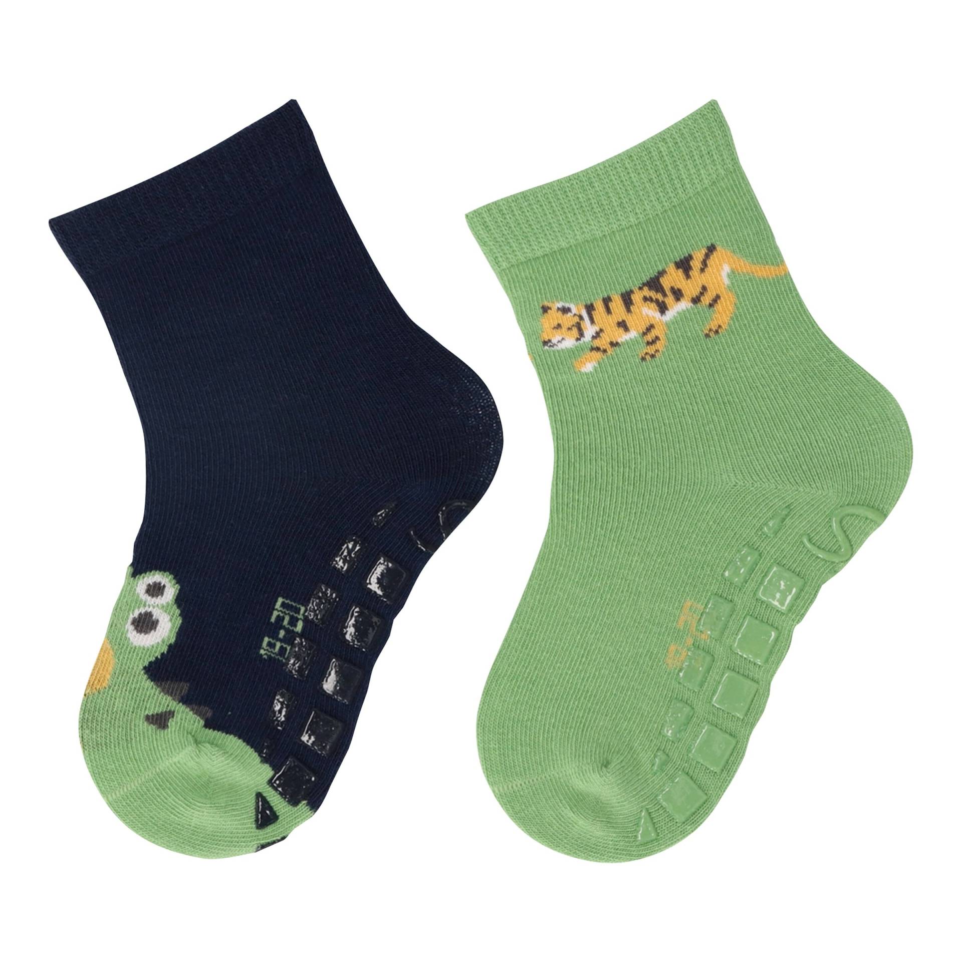 2er-Pack ABS-Socken Krokodil Tiger von Sterntaler