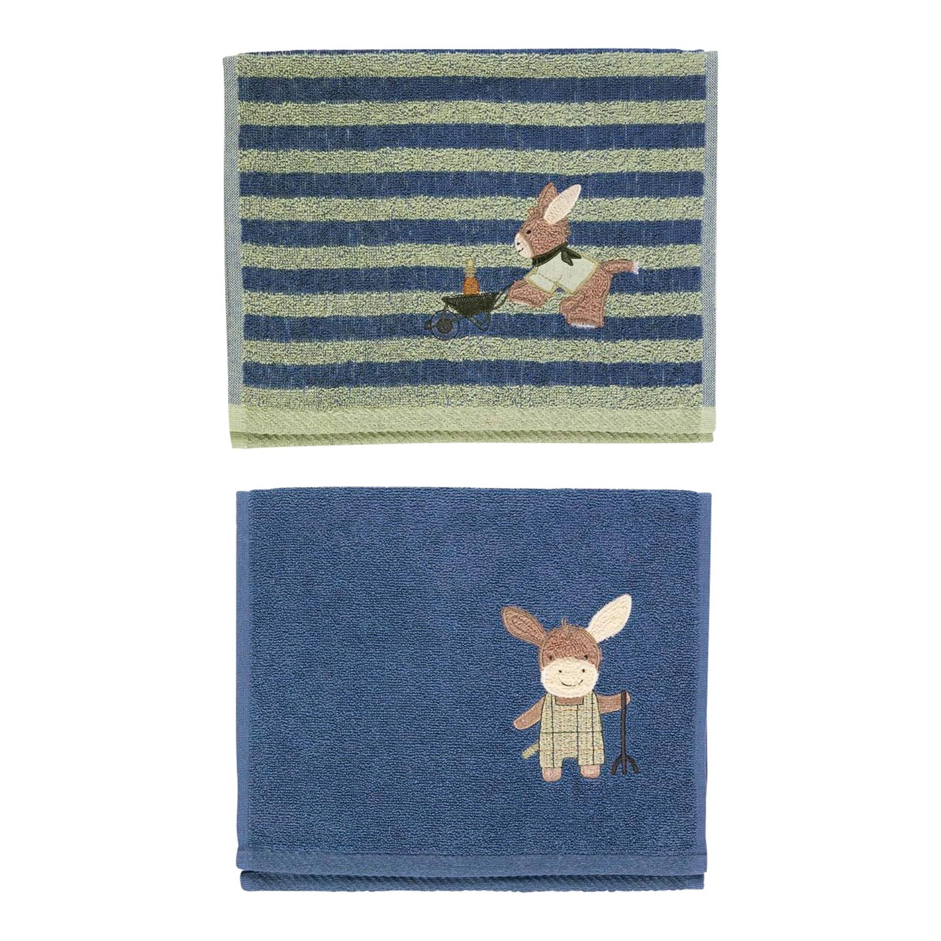 2er-Pack Kinderhandtücher 50x30 cm 2er-Pack Kinderhandtücher 50x30 cm von Sterntaler