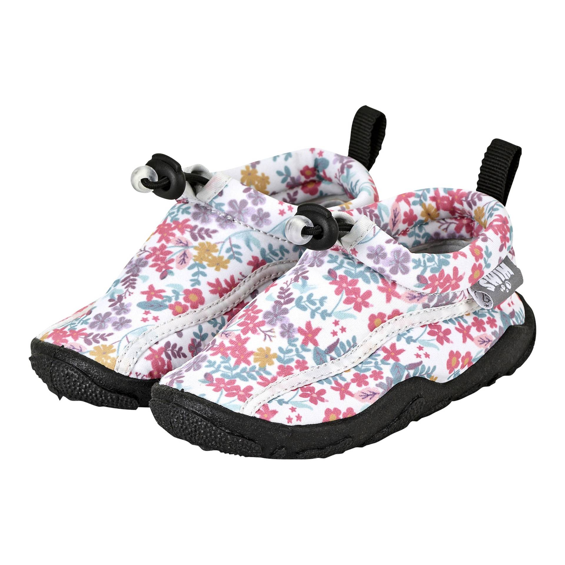 Aqua-Schuhe mit Kordelstopper Blumen von Sterntaler