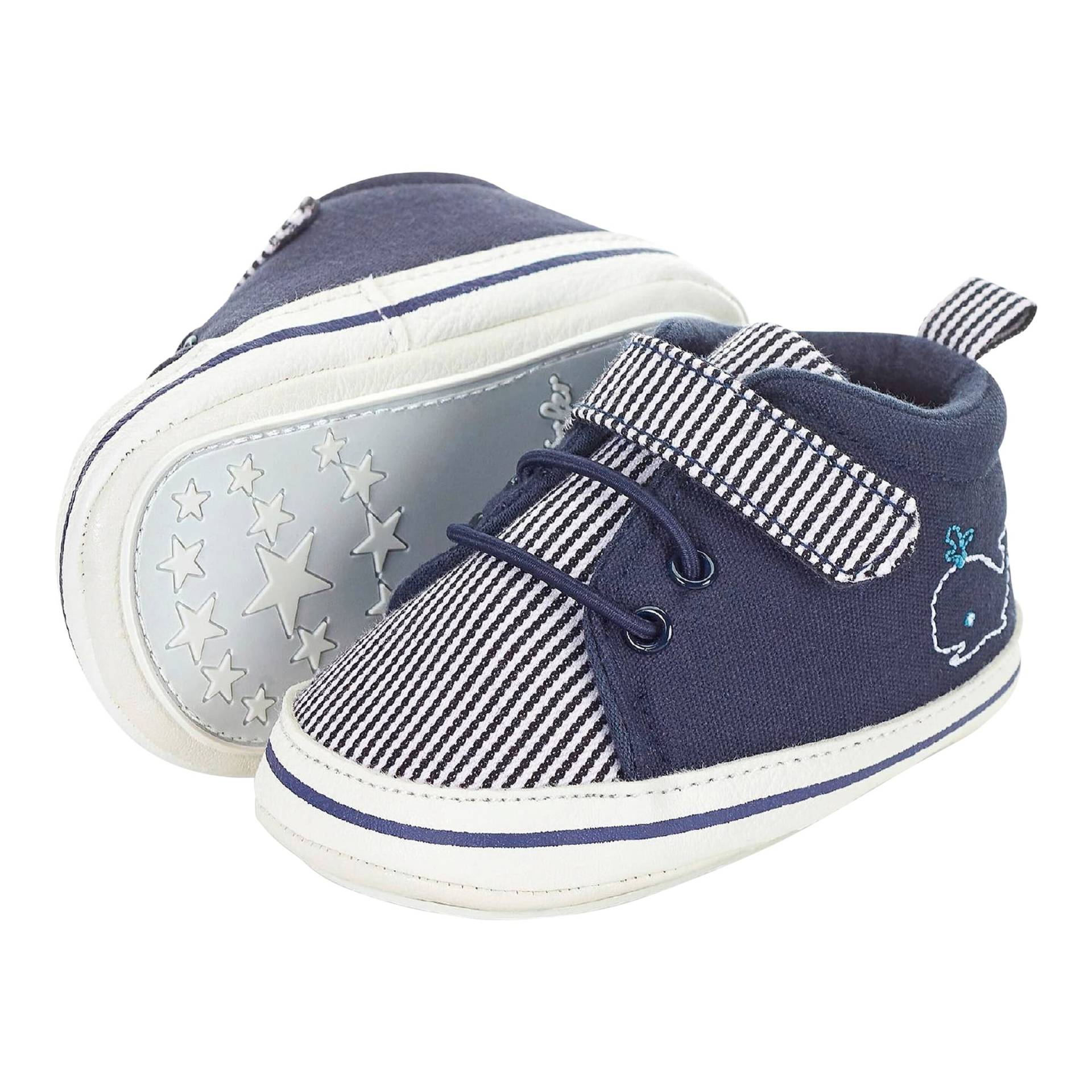 Babyschuhe mit Klettverschluss Ringel von Sterntaler