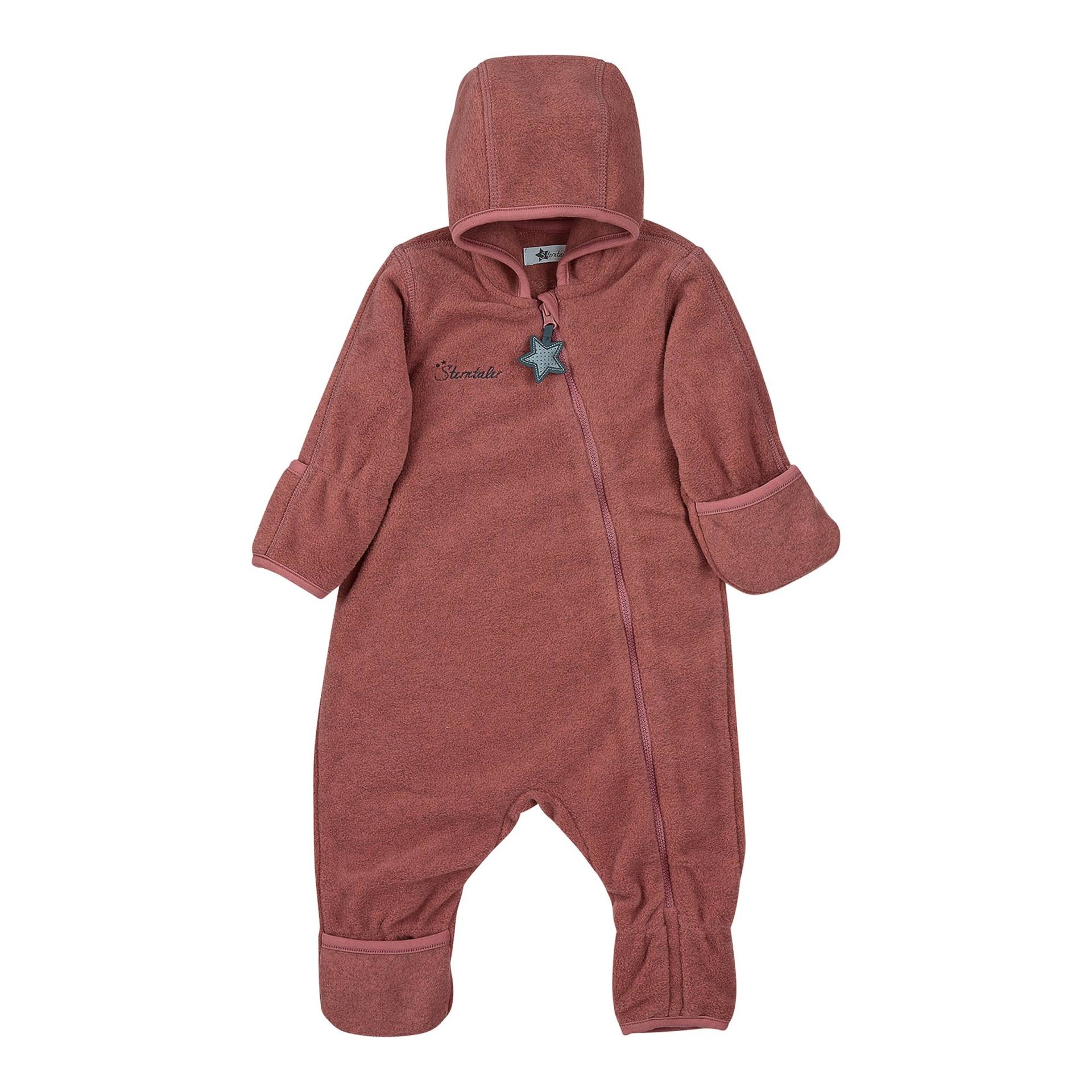 Fleece-Overall mit Klappbündchen von Sterntaler