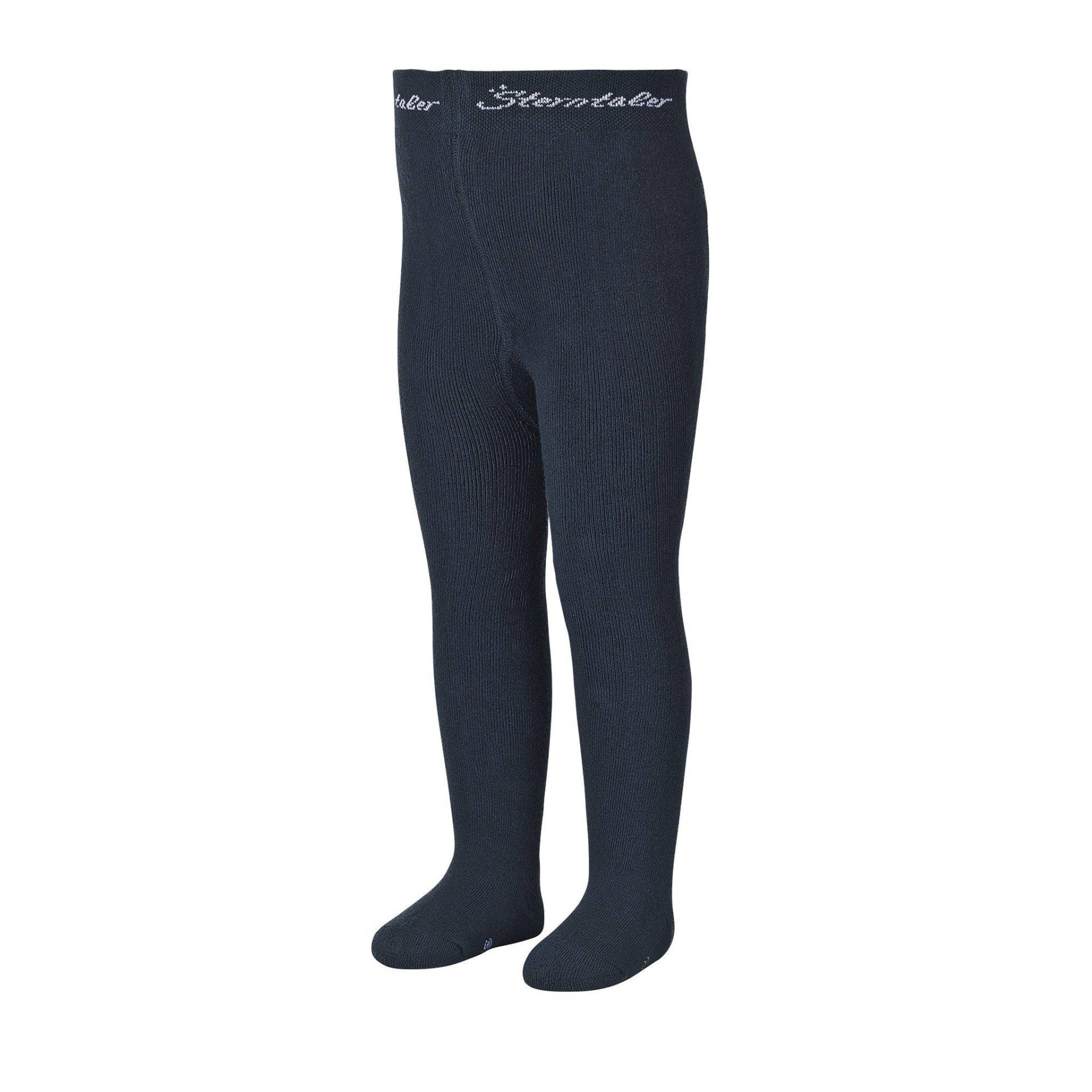 Kinder Strumpfhose Mit Vollplüsch Navy Mädchen Blau 104 von Sterntaler