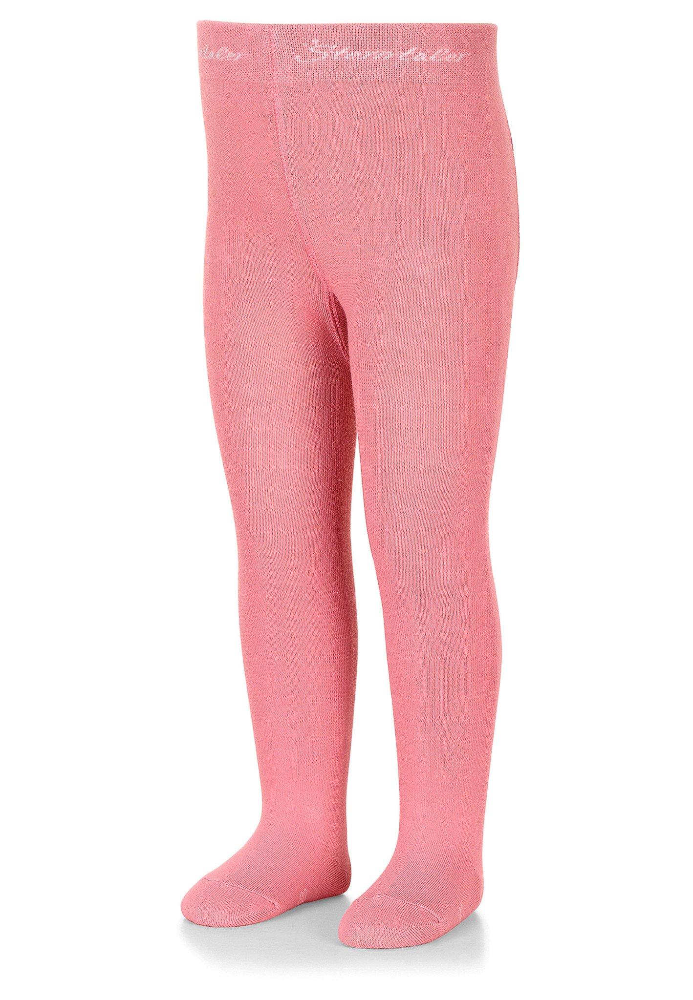 Kinder Strumpfhose Uni Rosa Mädchen Rosa 62 von Sterntaler