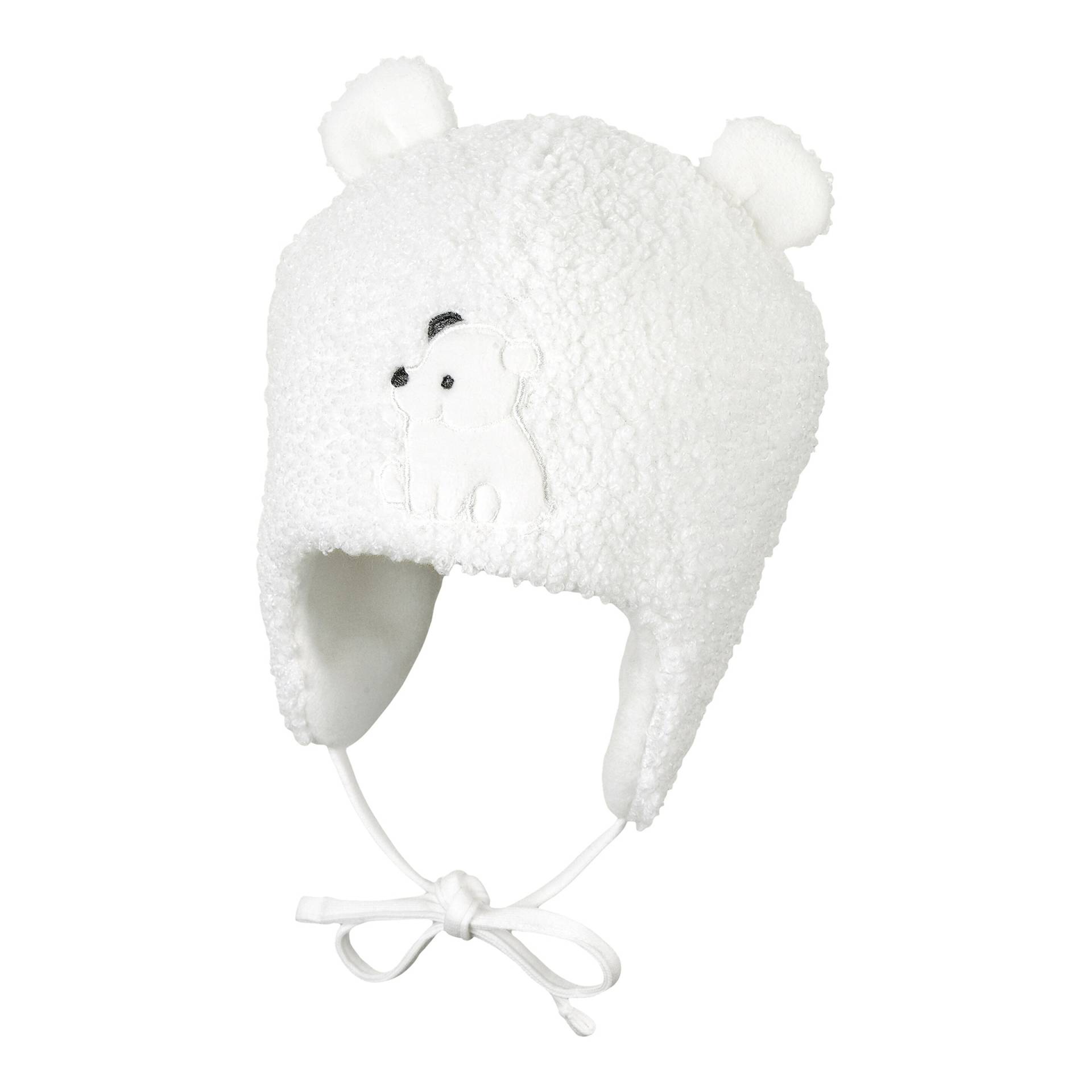 Plüschmütze mit Ohren Eisbär Plüschmütze mit Ohren Eisbär von Sterntaler