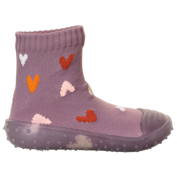 Sterntaler - Kid's Adventure-Socks Herzen - Hüttenschuhe Gr 19/20 rosa von Sterntaler