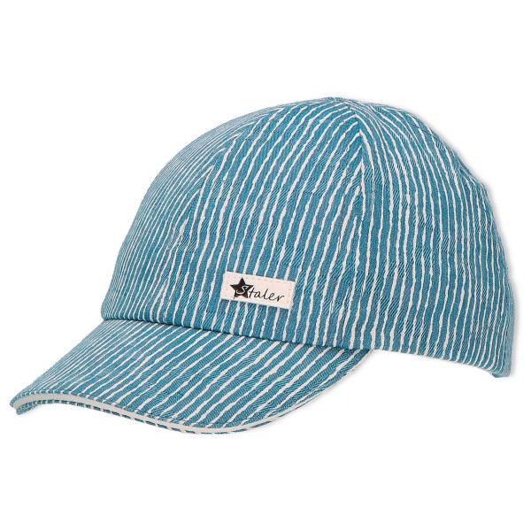 Sterntaler - Kid's Baseball-Cap Cotton - Cap Gr 45 cm;47 cm;49 cm;51 cm;53 cm;55 cm türkis von Sterntaler