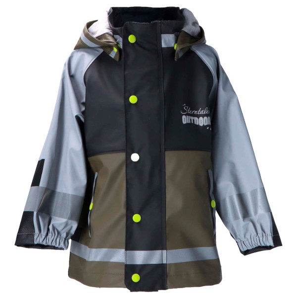 Sterntaler - Kid's Funktions-Regenjacke - Regenjacke Gr 104 grau von Sterntaler