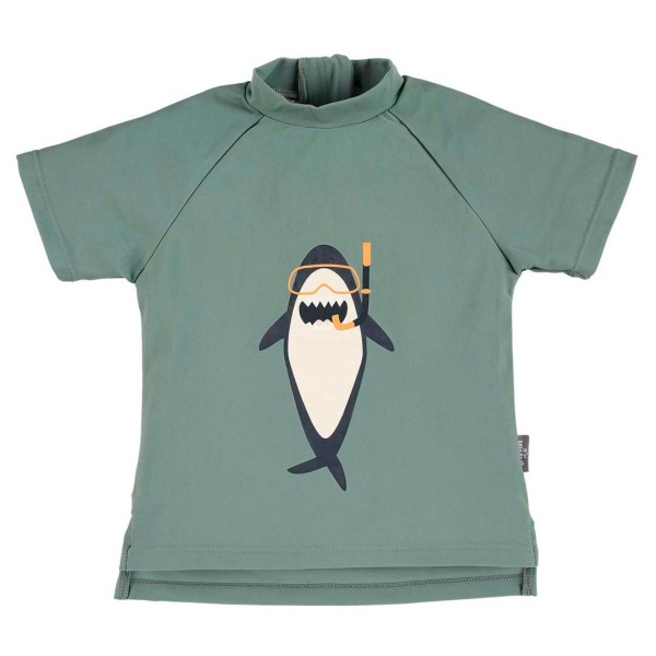 Sterntaler - Kid's Kurzarm-Schwimmshirt Hai - Lycra Gr 110/116;74/80;98/104 türkis von Sterntaler