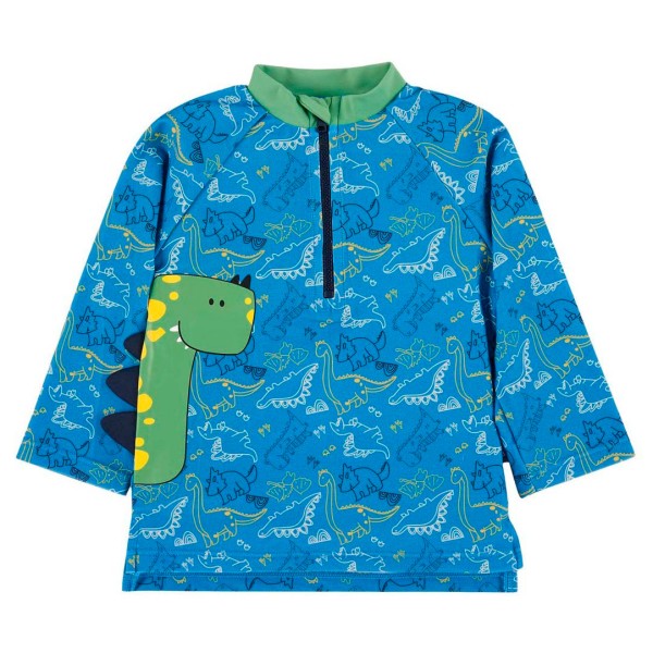 Sterntaler - Kid's Langarm-Schwimmshirt Dino - Lycra Gr 110/116;74/80;86/92;98/104 blau von Sterntaler