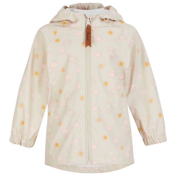 Sterntaler - Kid's Regenjacke Ungefüttert Wolken - Regenjacke Gr 110 beige von Sterntaler
