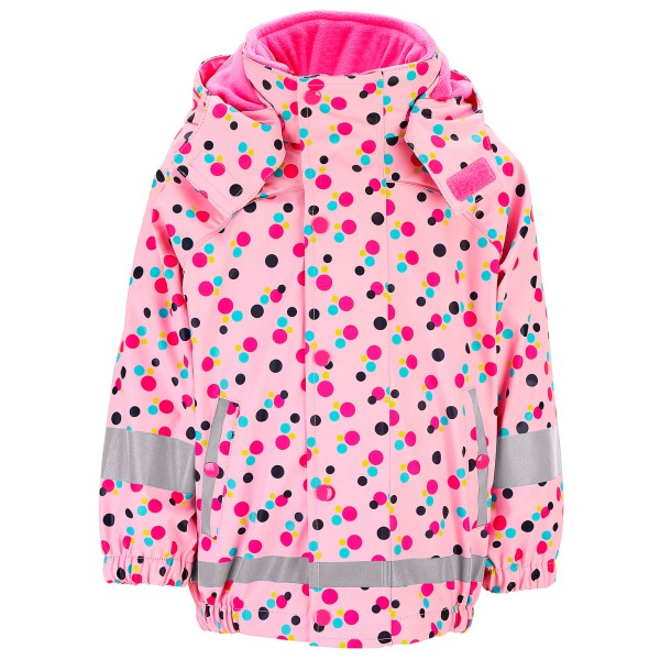 Sterntaler - Kid's Regenjacke mit Innenjacke Dots - Regenjacke Gr 110 rosa von Sterntaler