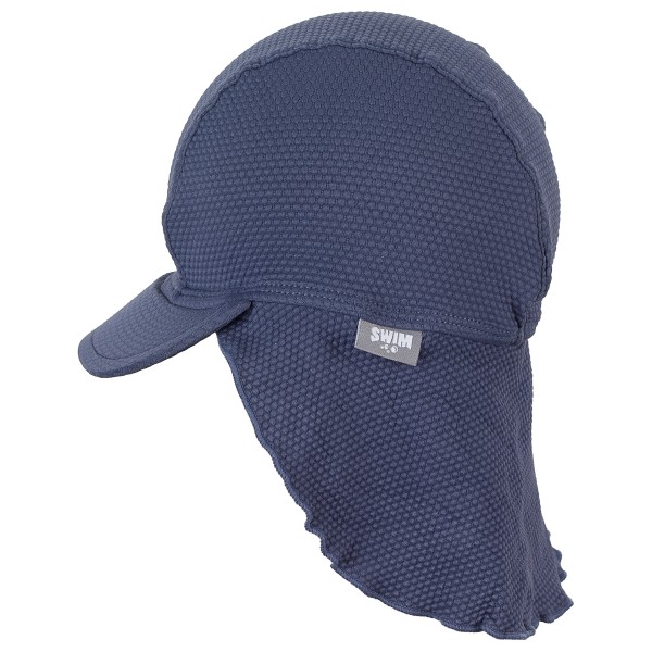 Sterntaler - Kid's Schirmmütze Nacken Struktur - Cap Gr 43 cm blau von Sterntaler