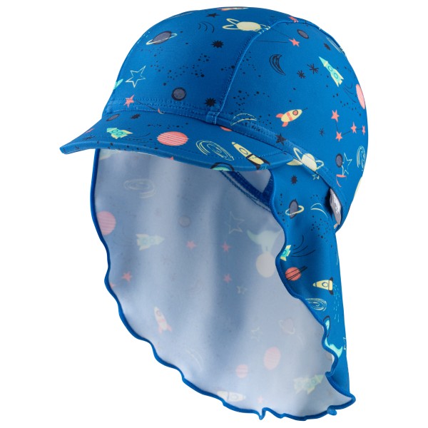 Sterntaler - Kid's Schirmmütze Nacken Weltraum - Cap Gr 45 cm;47 cm;49 cm blau von Sterntaler