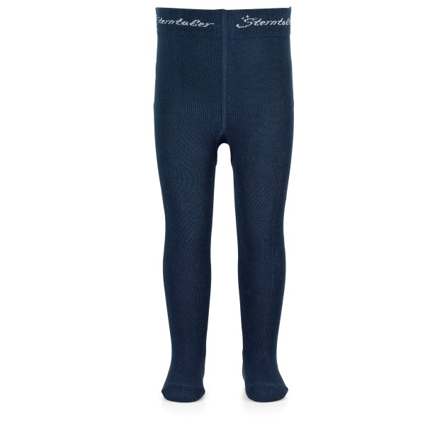 Sterntaler - Kid's Strumpfhose Uni Cotton - Alltagsunterwäsche Gr 104 blau von Sterntaler