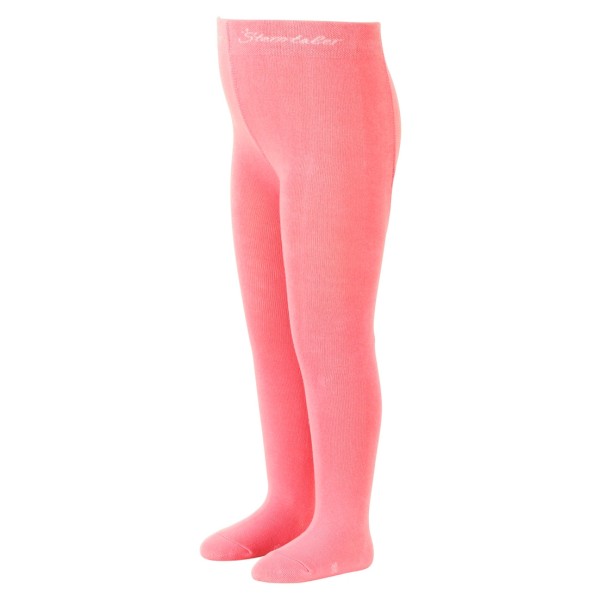 Sterntaler - Kid's Strumpfhose Uni Cotton - Alltagsunterwäsche Gr 104 rosa von Sterntaler