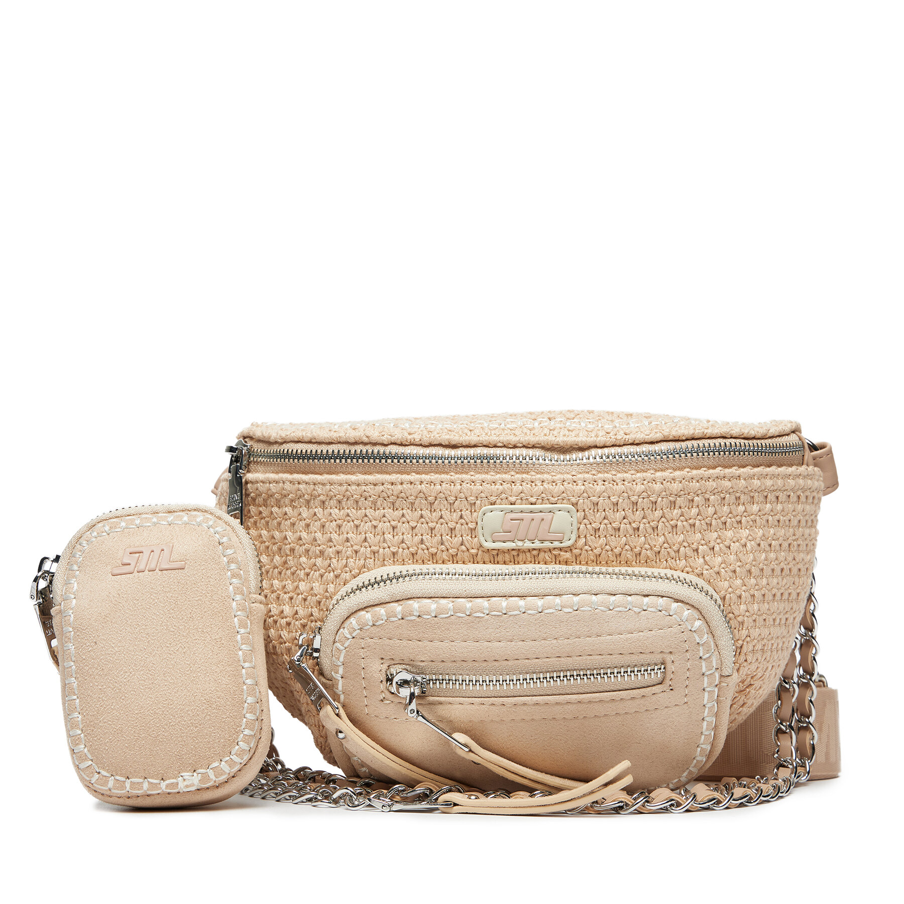 Handtasche Steve Madden Bdoubles SM13001329 Écru Handtasche Steve Madden Bdoubles SM13001329 Écru von Steve Madden