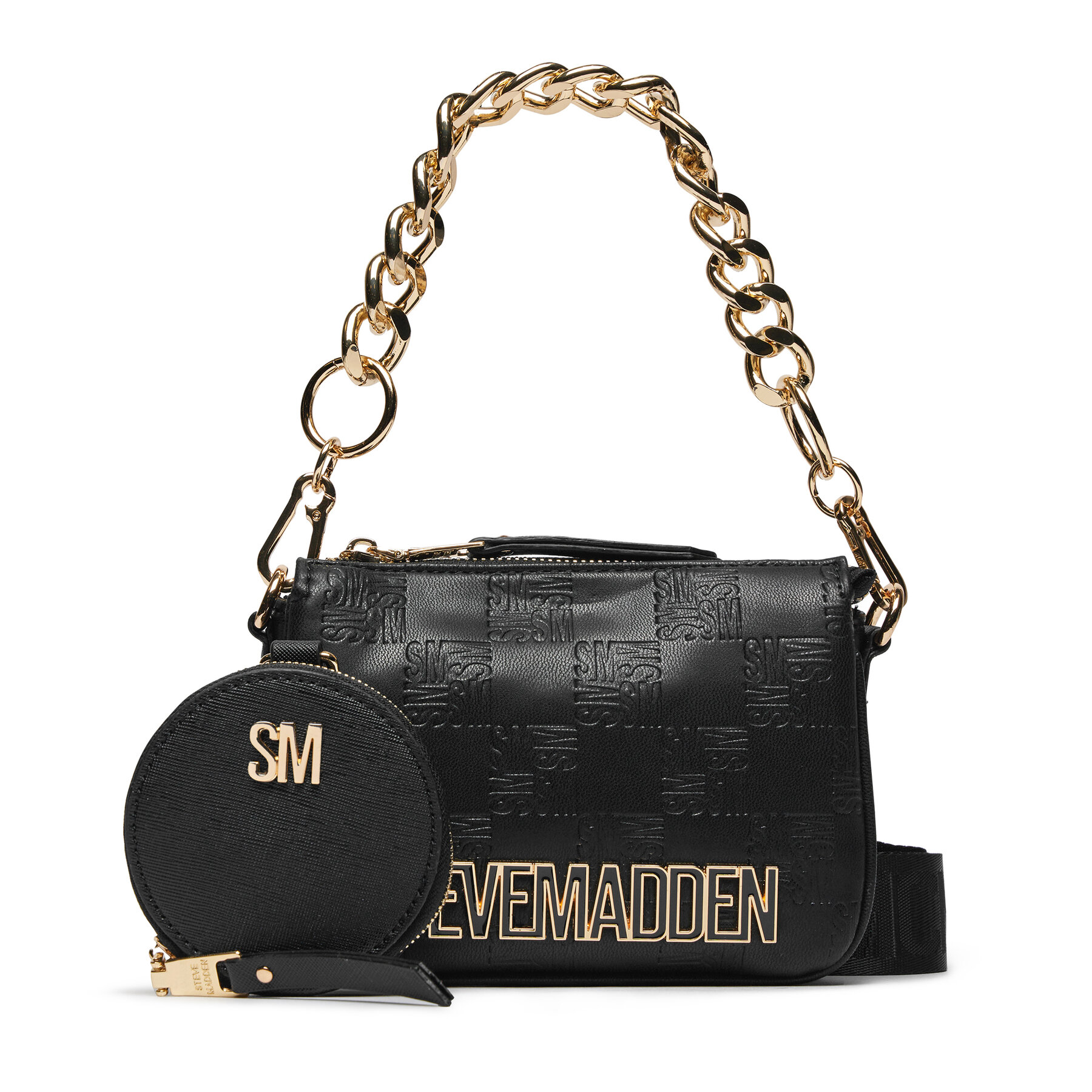Handtasche Steve Madden Bminiroy SM13001086-BLK Schwarz Handtasche Steve Madden Bminiroy SM13001086-BLK Schwarz von Steve Madden