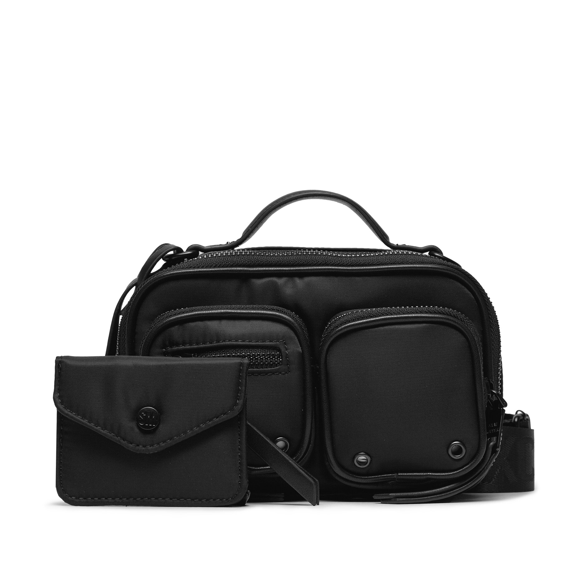 Handtasche Steve Madden Bronda-N SM13000759-BBL Black/Black von Steve Madden