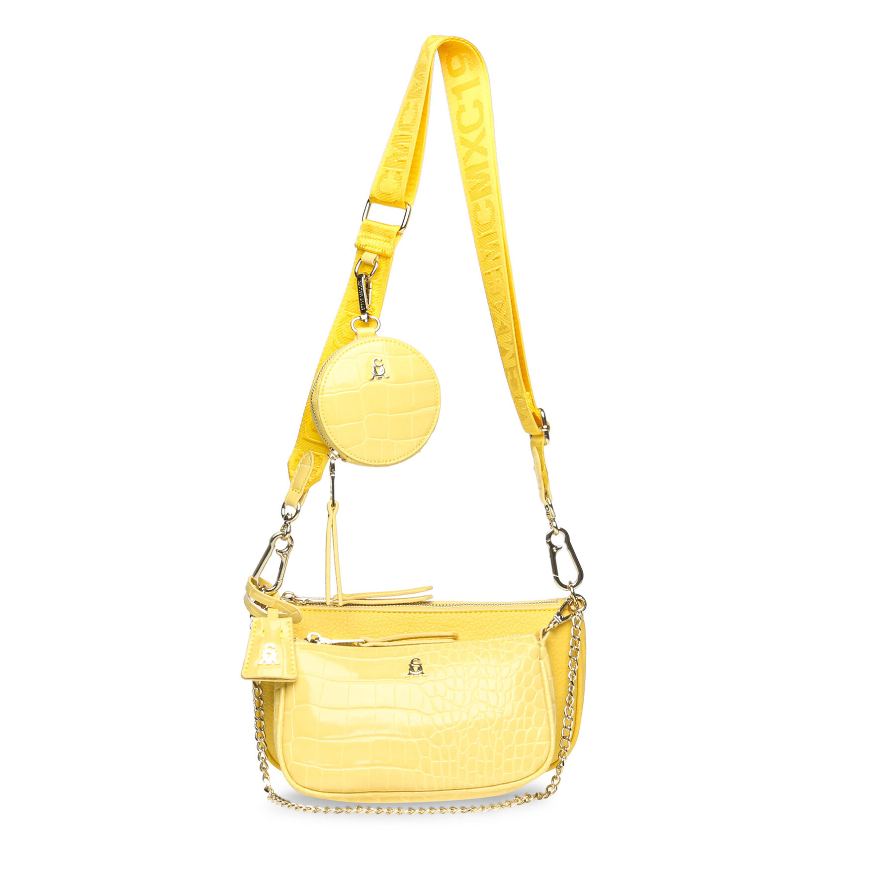 Handtasche Steve Madden Burgent Crossbody SM13000426-02002-LEM Lemon von Steve Madden