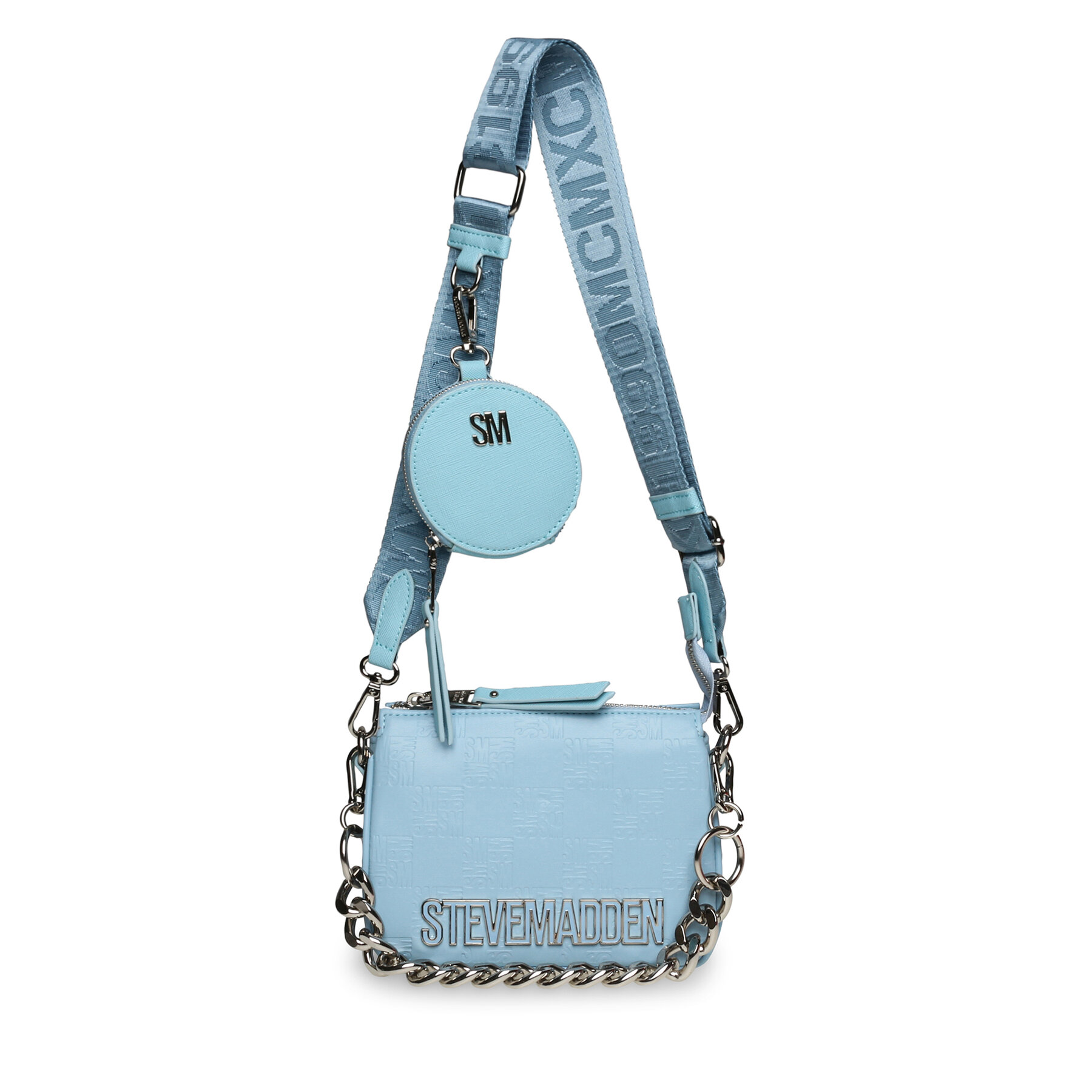 Handtasche Steve Madden SM13001086-LBL Light Blue von Steve Madden