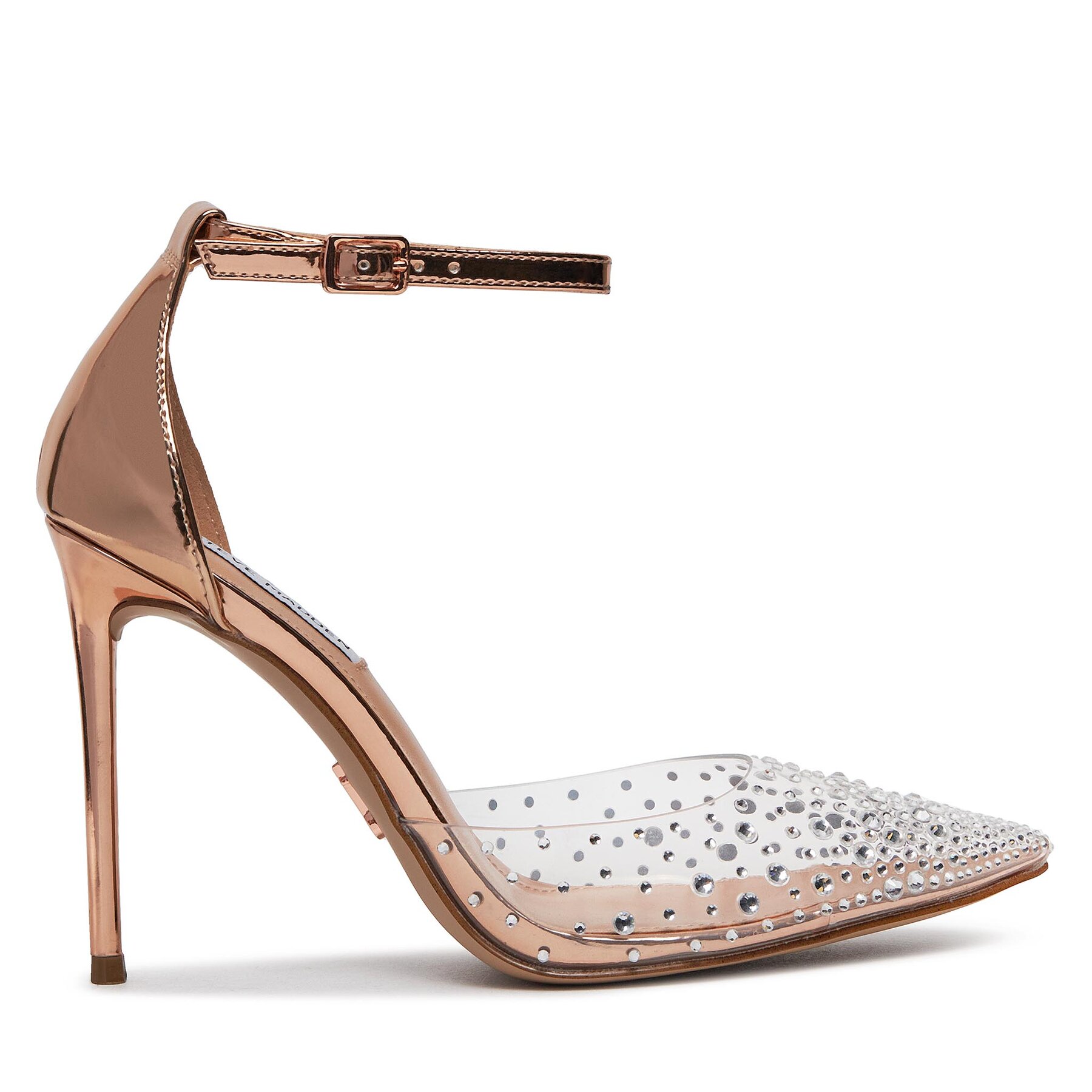 Halbschuhe Steve Madden Ravaged Sandal SM11002564 SM11002564-686 Rose Gold von Steve Madden